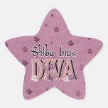 Shiba Inus DIVA Star Stickers