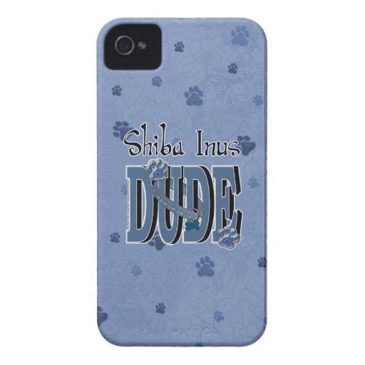Shiba Inus DUDE Case-Mate iPhone 4 Case