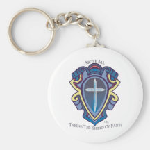 Shield of Faith Keychain