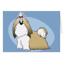 Shih Tzu Card