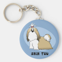 Shih Tzu Keychain