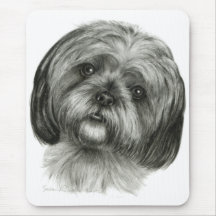 Shih Tzu Mouse Pads