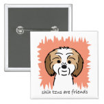 Shih Tzu Pinback Button