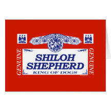 Shiloh Shepherd Greeting Card