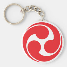 Shinto Tomoe Keychain