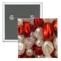 Shiny Beads Button