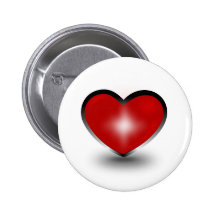 shiny heart Button