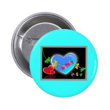 Shiny Hearts Button