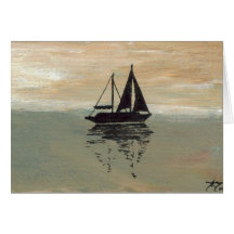 Ships of the Imagination "Sailboat Reflections"  C Cards