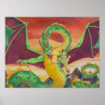 Shivan Dragon Redesign Print