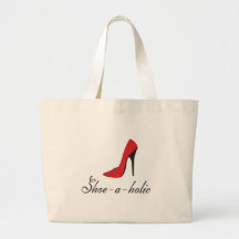 Shoe-a-holic Tote Bags