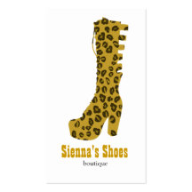 Shoes Store Business Card
