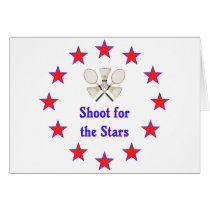 Shoot for Stars Badminton cards