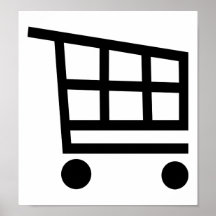 Shopping cart print
