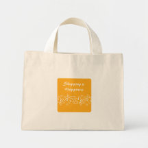 shoppingbag, Shopping is Happiness, flowers
