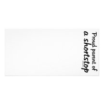 Shortstop Proud Parents Picture Card