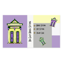 Shot Gun House Home Related Business Card