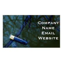 Shotgun Shell Business Card Templates