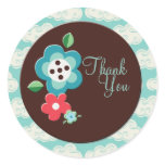 Shower Thank You Favour Sticker Label stickers