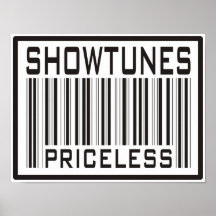 Showtunes Priceless Poster