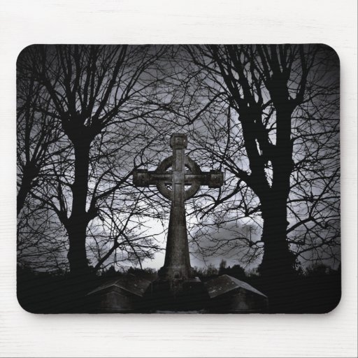 shrouded in darkness mousepad