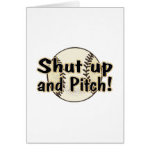 Shut Up And Pitch Cards
