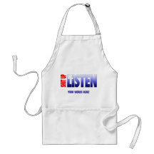 Shut Up & Listen Apron