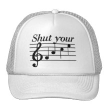 Shut your f-a-c-e T-shirts and Gifts. Mesh Hats