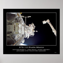 Shuttle-sts113-307-009 Poster