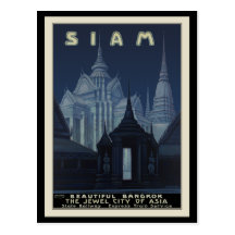 Siam Beautiful Bangkok Post Cards