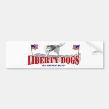 Siberian Husky Bumper Stickers
