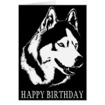 Siberian Husky Card / Alaskan Malamute Card