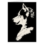Siberian Husky Card / Alaskan Malamute Card