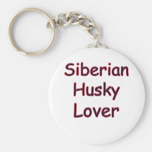 Siberian Husky Lover Keychain