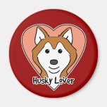 Siberian Husky Lover Magnet