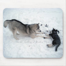 Siberian Husky Mousepad