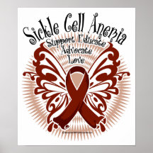 Sickle Cell Anaemia Butterfly 3 Poster