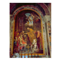 Side altar in St Peter's Basilica Post Card