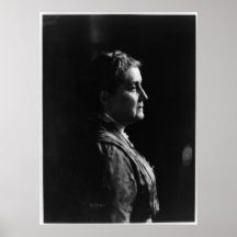 Side Portrait of Jane Addams Print