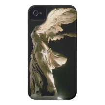 Side view of the Victory of Samothrace (Parian mar iPhone 4 Case