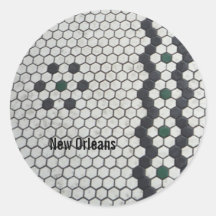 Sidewalks of NOLA Sticker