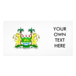 Sierra Leone Coat of Arms Photo Card