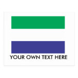 Sierra Leone Flag Post Cards