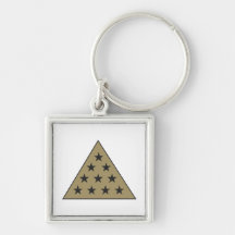 Sigma Pi Pyramid Gold Key Chains