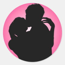 Silent Kiss Stickers