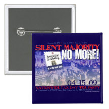Silent Majority No More! Button