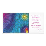 Silent Night Personalized Photo Card