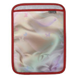 Silk pink heart sleeves for iPads