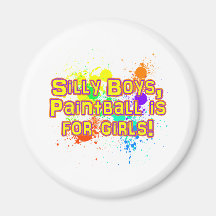 Silly Boys Fridge Magnet