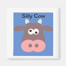 Silly cow fridge magnets